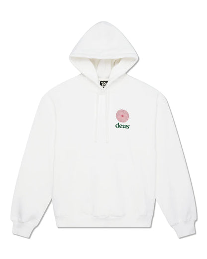 Pull Deus Ex Machina STRATA HOODIE Vintage White