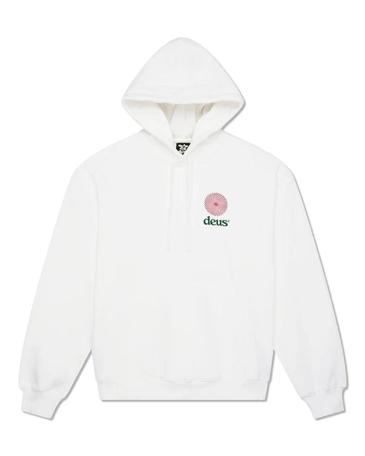 Pull Deus Ex Machina STRATA HOODIE Vintage White