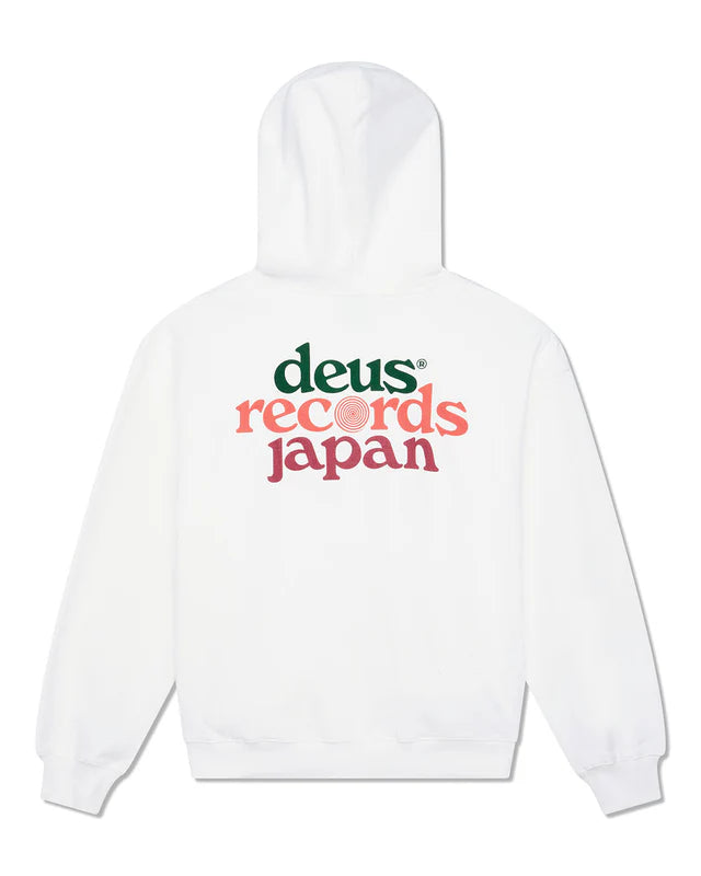 Pull Deus Ex Machina STRATA HOODIE Vintage White
