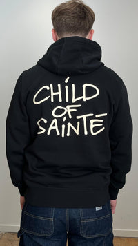 Child Hoodie Black Natural
