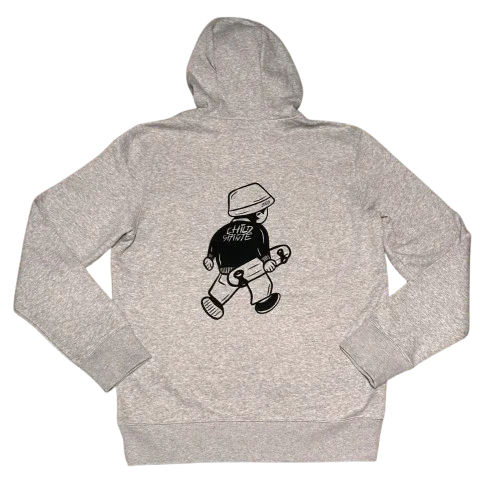 Pull Saint-Etienne Homie Gris dos