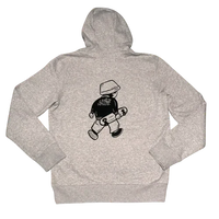 Pull Saint-Etienne Homie Gris dos