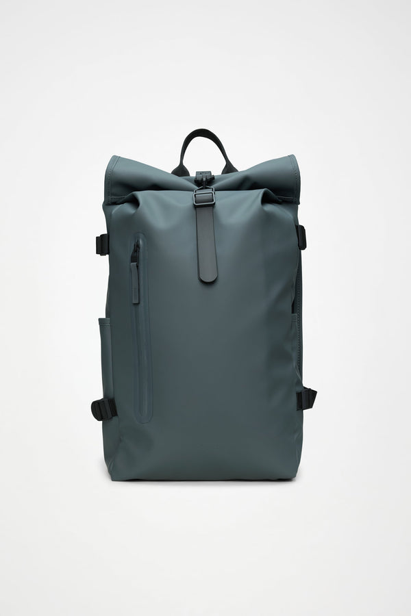 Rains ROLLTOP RUCKSACK LARGE Dark Grey — Rains