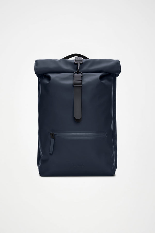Rains ROLLTOP RUCKSACK Navy — Rains