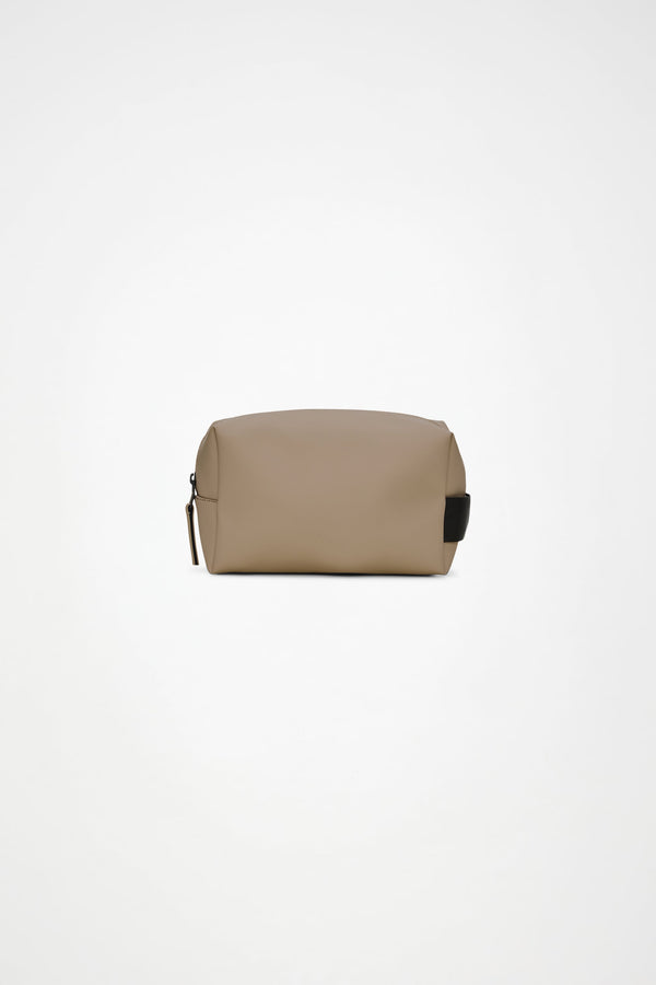 Rains WASH BAG SMALL Beige — Rains
