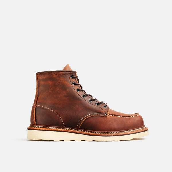 Red Wing CLASSIC MOC TOE COPPER ROUGH & TOUGH — Red Wing