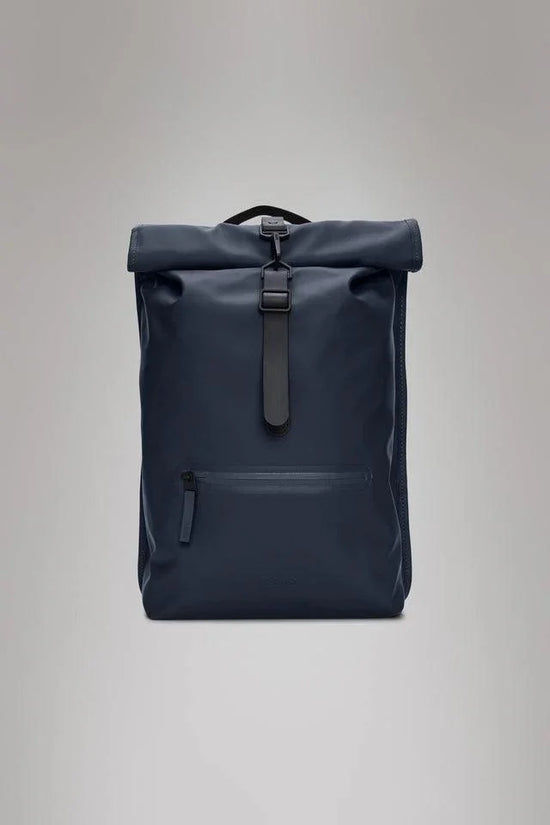 ROLLTOP RUCKSACK Navy — Rains