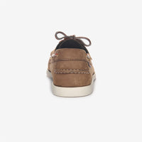 SEBAGO DOCKSIDES PORTLAND NUBUCK BROWN DK-YELLOW GOLD