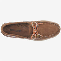 SEBAGO DOCKSIDES PORTLAND NUBUCK BROWN DK-YELLOW GOLD