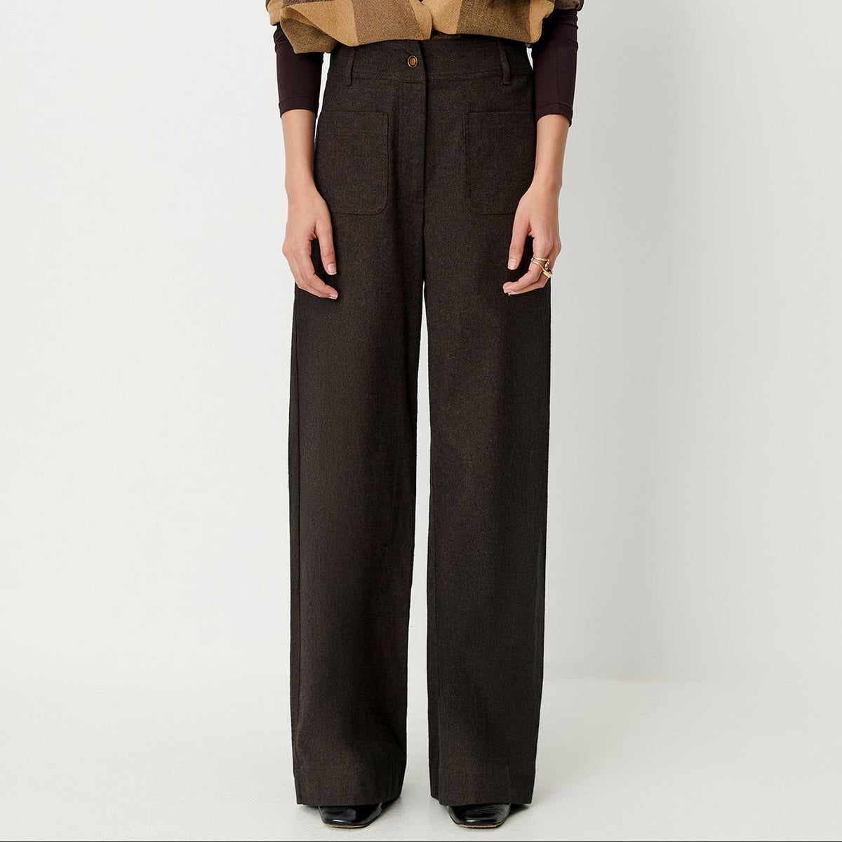 SESSUN MANHAFALL PANTALON NOCCIOBLACK