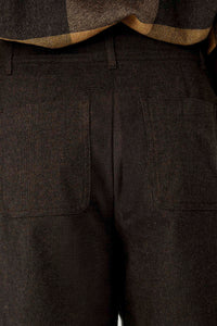 SESSUN MANHAFALL PANTALON NOCCIOBLACK