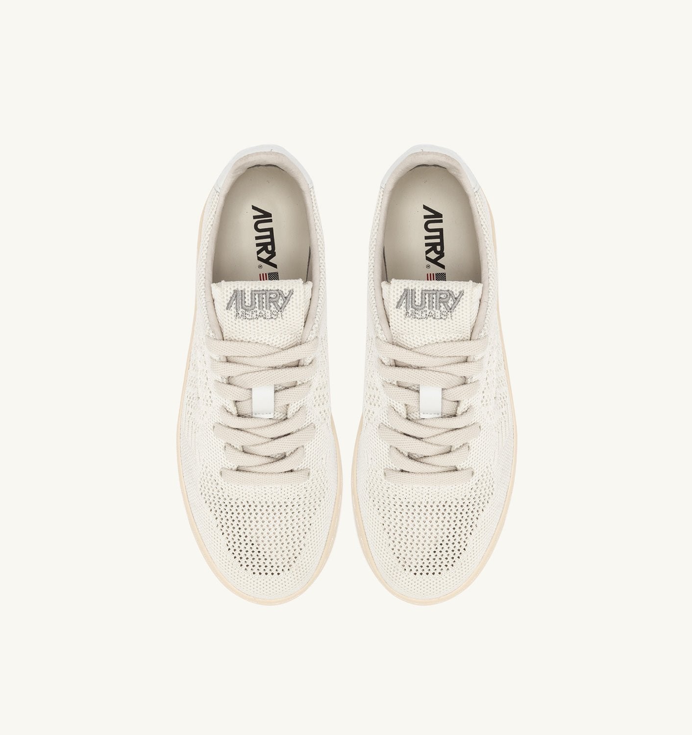 Autry MEDALIST LOW EASEKNIT Ivory