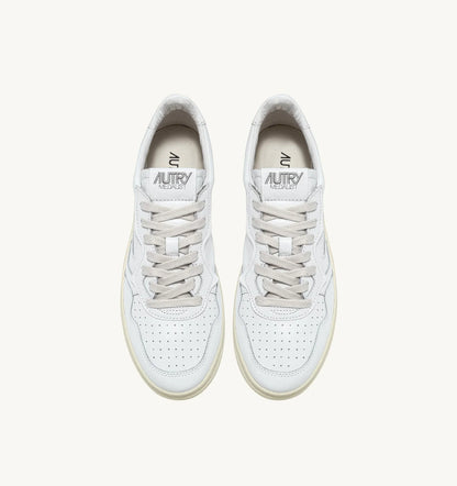 Autry Medalist Low White