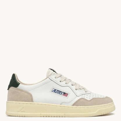 MEDALIST LOW Leather Suede WHITE MOUNTAIN - Uptown 42