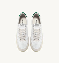 Autry MEDALIST LOW Cuir et Suede Vert