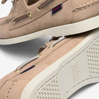 Sebago DOCKSIDES PORTLAND NUB WOMAN BEIGE CAMEL