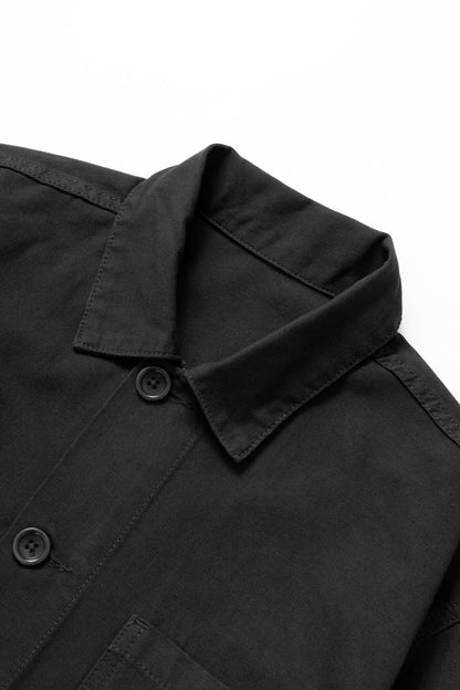 Service Works Canvas Chore Shirt Black