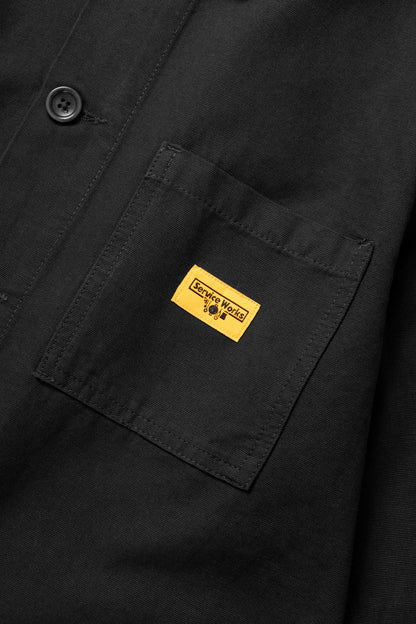 Service Works Canvas Chore Shirt Black