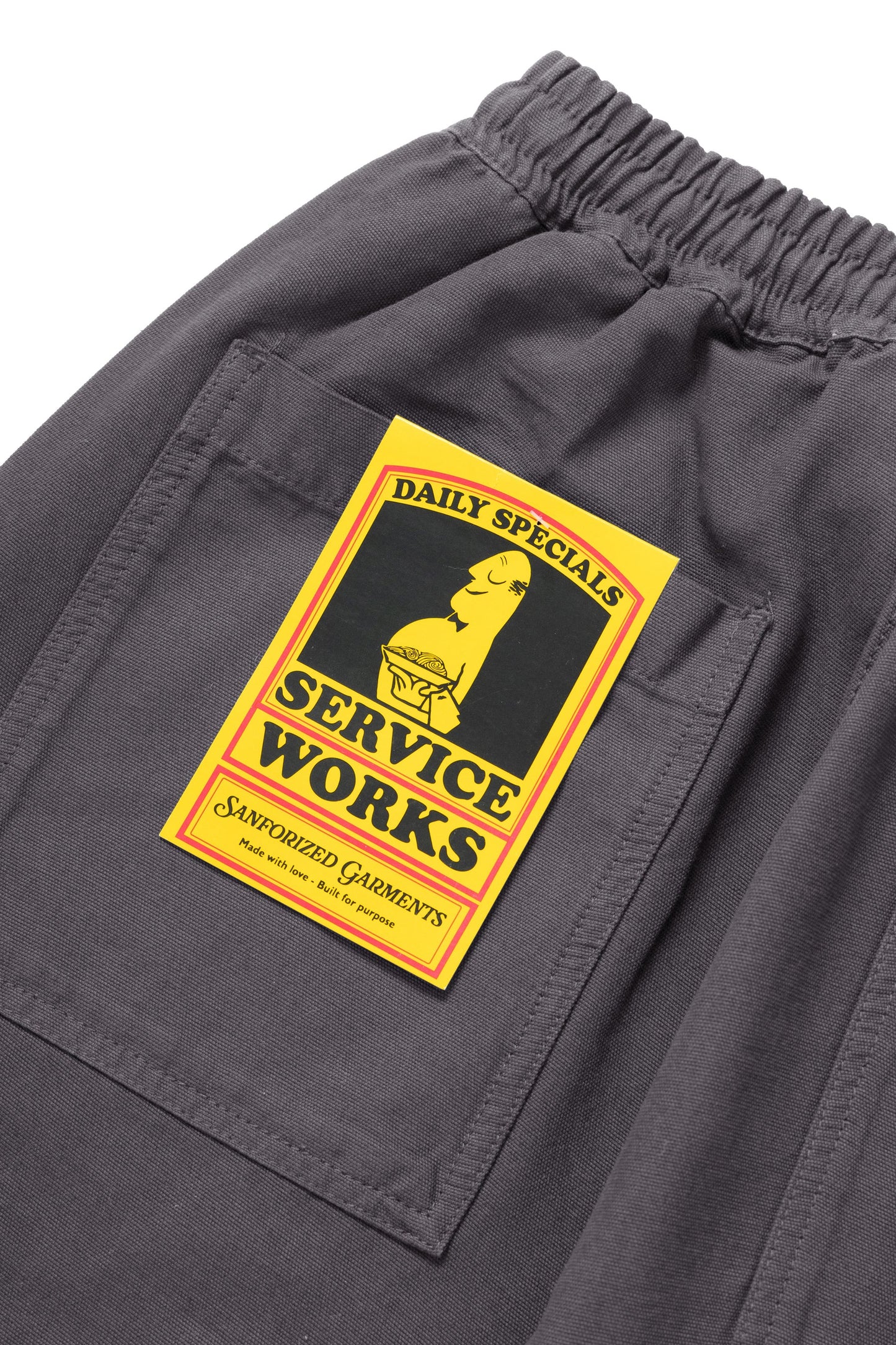 Service Works Classic Canvas Chef Pant Grey