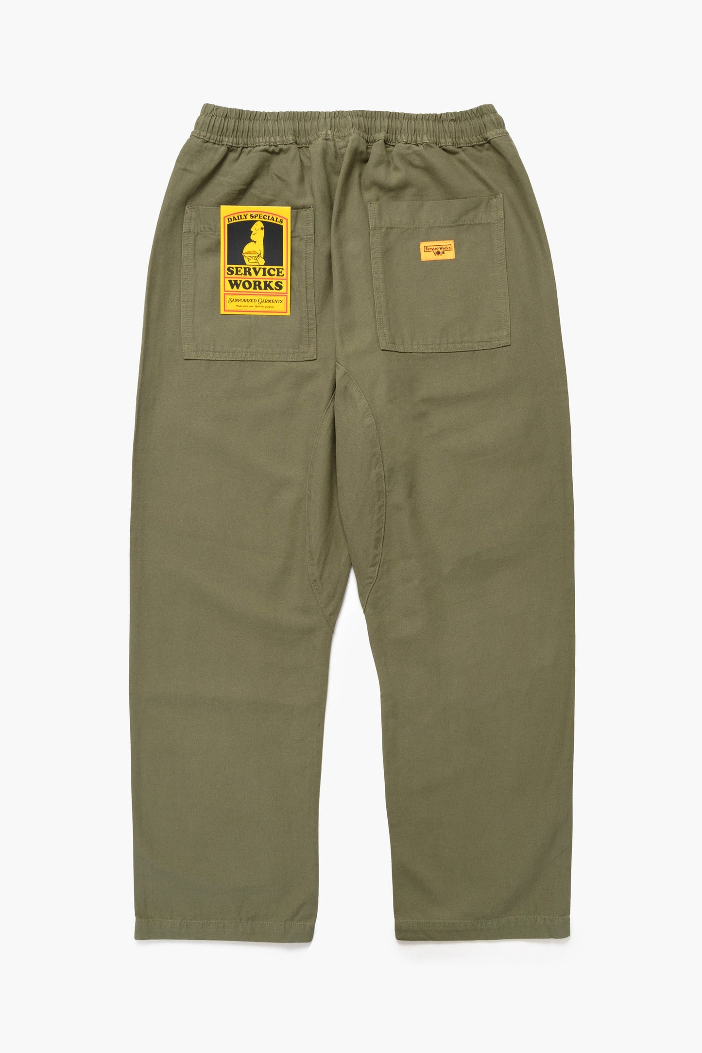 Service Works Classic Canvas Chef Pant Olive