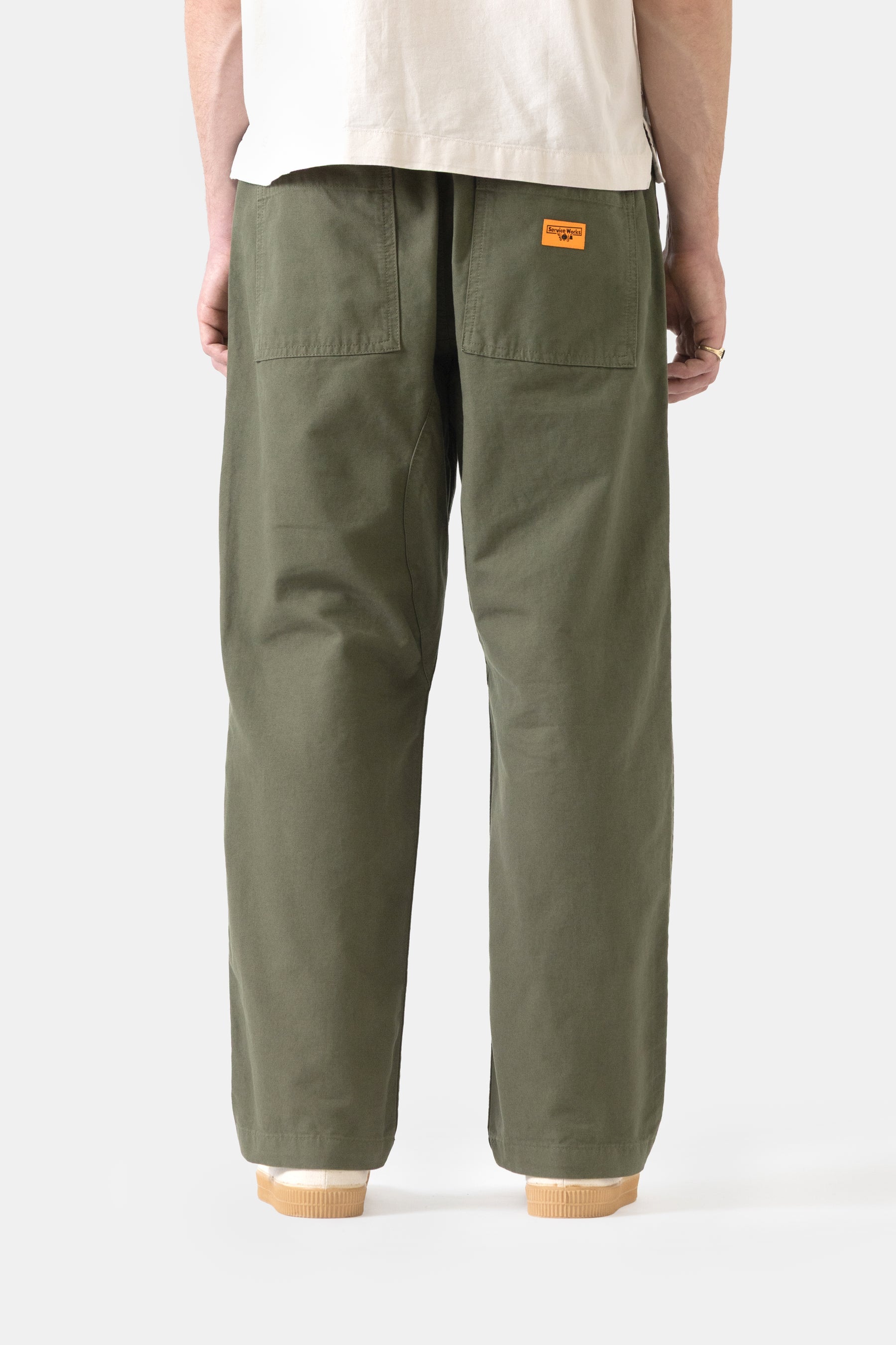 Service Works Classic Canvas Chef Pant Olive