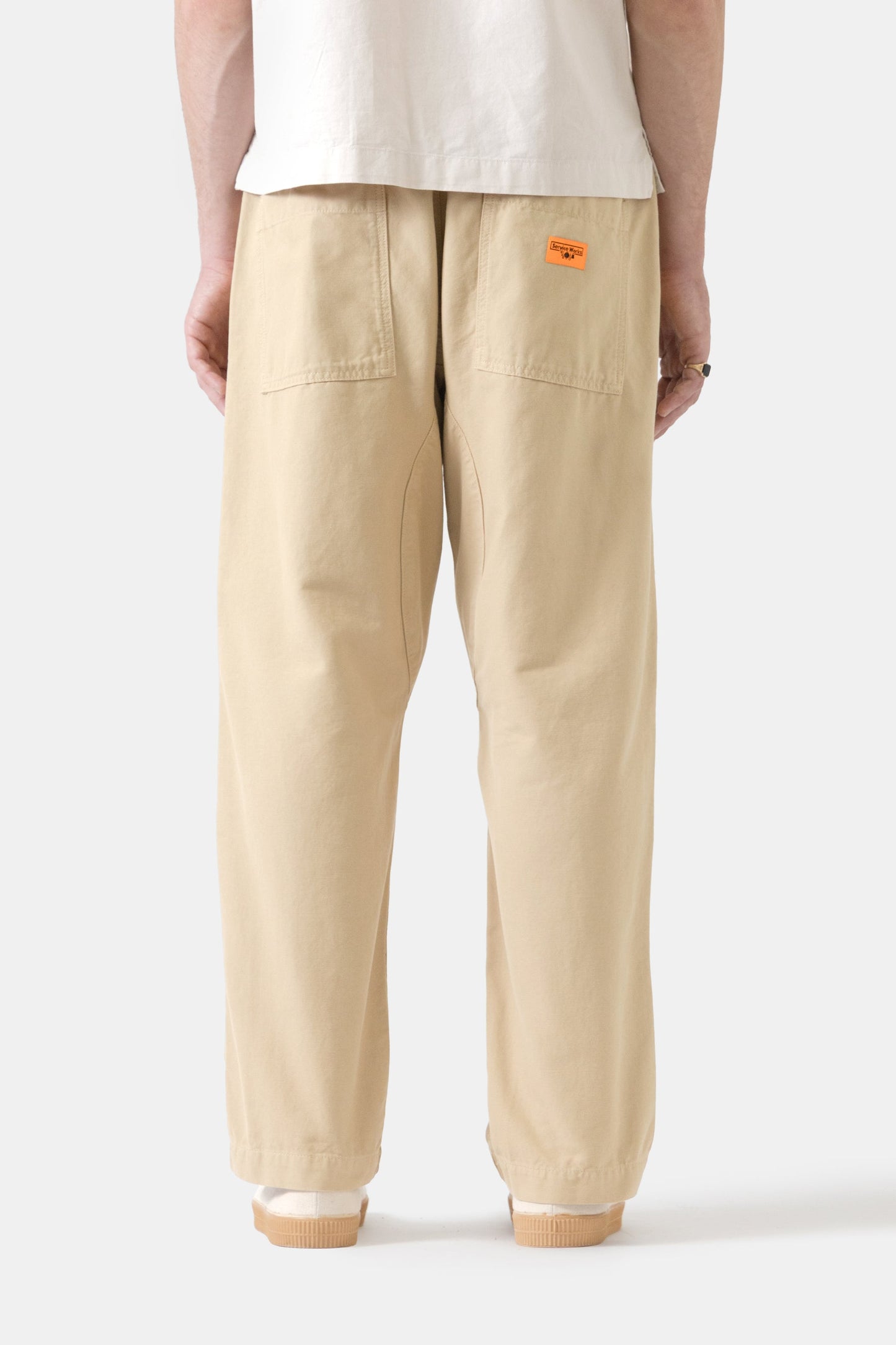 Service Works Classic Canvas Chef Pant Pale Khaki