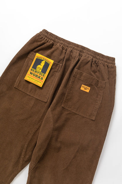 Service Works Corduroy Chef Pants Bark
