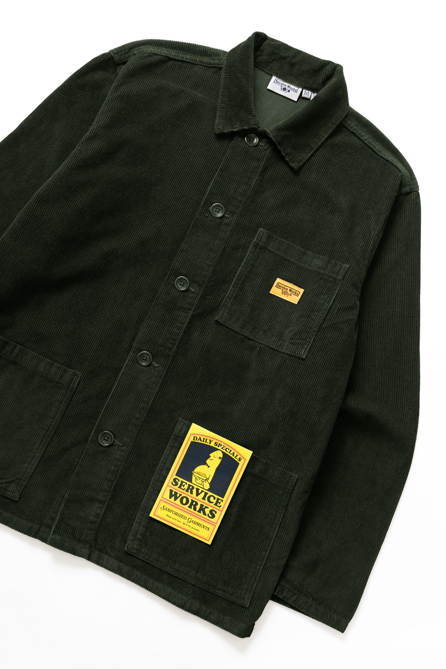 Service Works Corduroy Chore Shirt Coppice