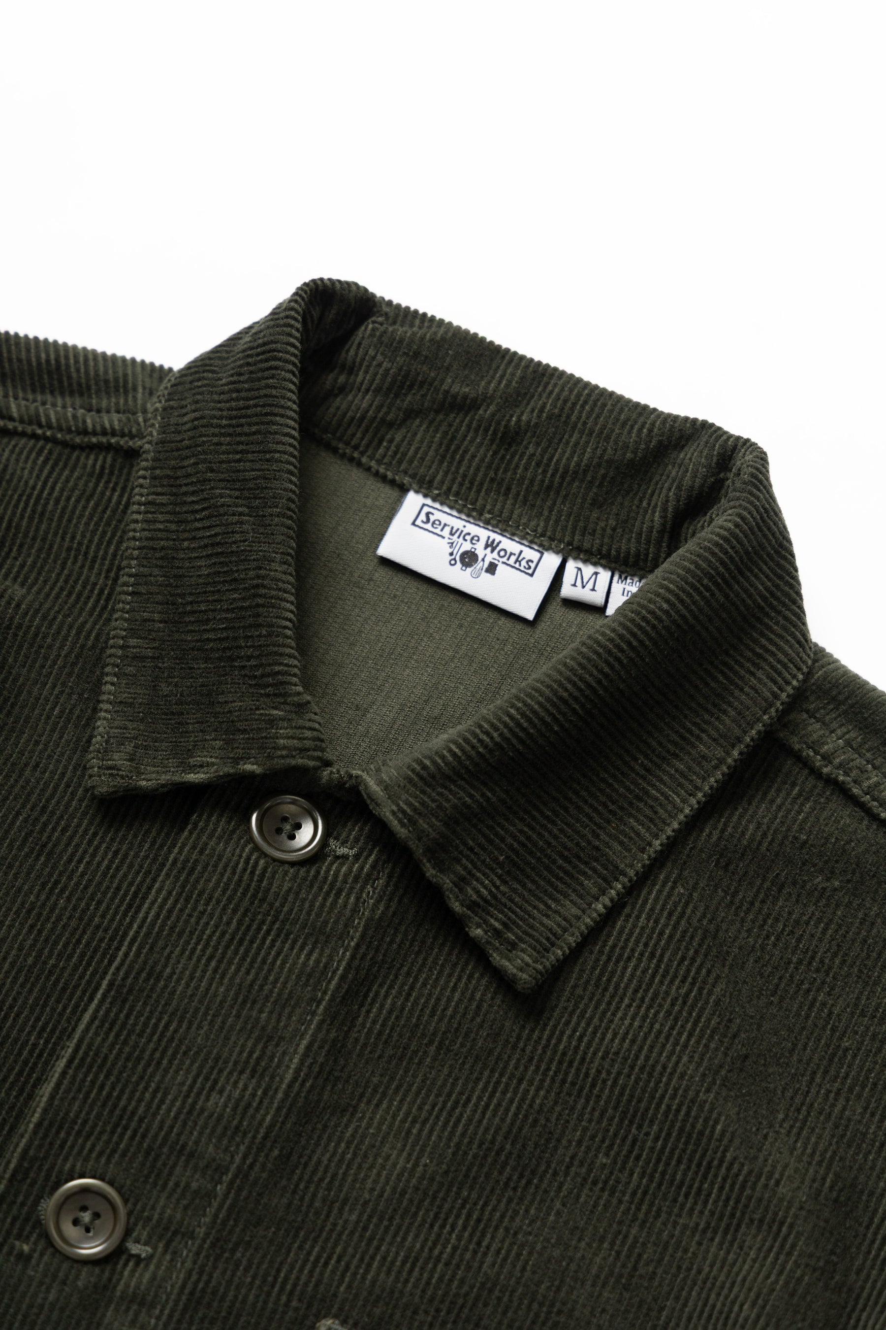 Service Works Corduroy Chore Shirt Coppice