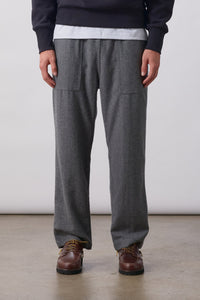 Service Works Flannel Chef Pants Charcoal