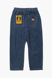 Service Works PINSTRIPE DENIM CHEF PANTS Indigo
