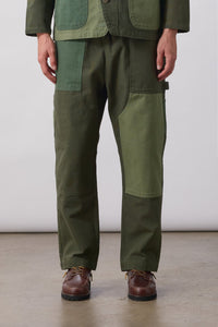 Service Works Patchwork Utility Chef Pants Green