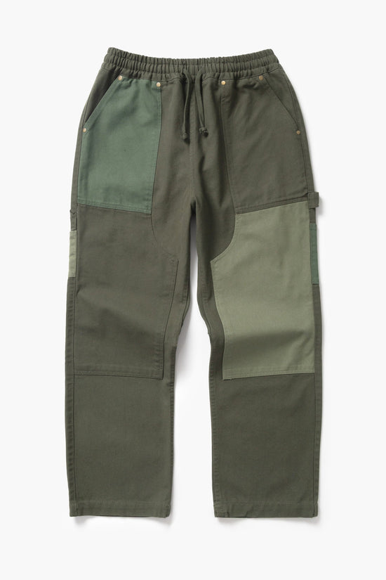Service Works Patchwork Utility Chef Pants Green