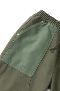 Service Works Patchwork Utility Chef Pants Green