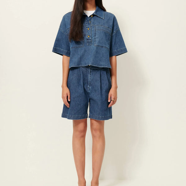 Sessun Bermuda Santa port Regate Blue — Sessun