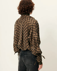 Sessun Chemise Armanchecks Moss Mood