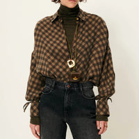 Sessun Chemise Armanchecks Moss Mood