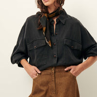 Sessun Chemise Botaniella Brocken Black