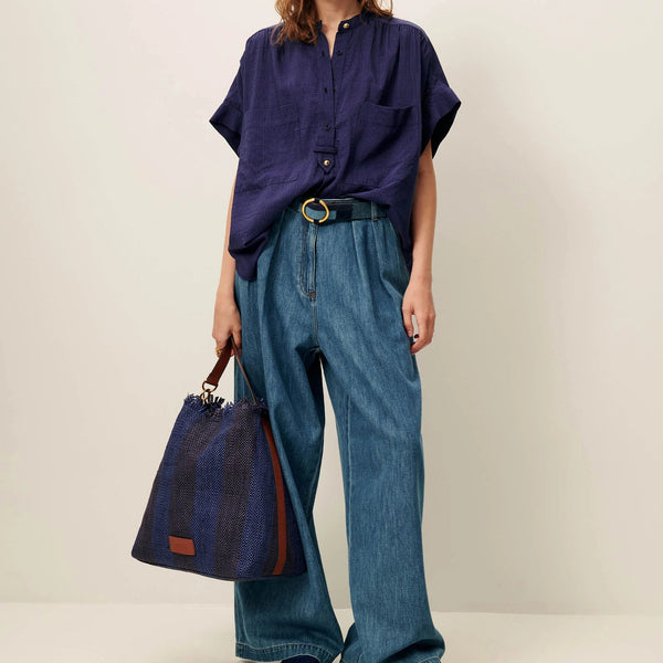 Sessun Chemise Camille Bleu Emilienne — Sessun