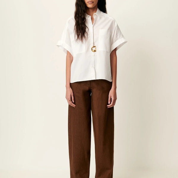 Sessun Chemise Dellord Optical White — Sessun