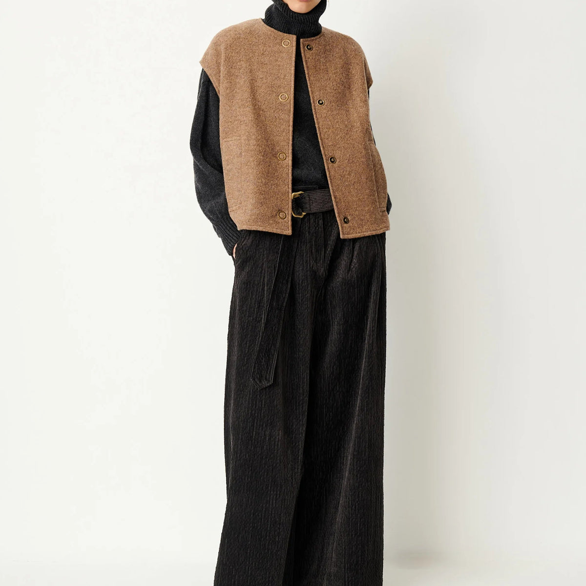 Sessun Gilet sans manches Hanzo Bronze