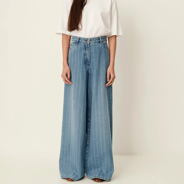 Sessun Jean Dalt Regate Blue — Sessun