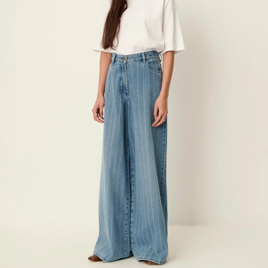 Sessun Jean Dalt Regate Blue