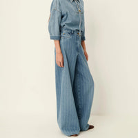 Sessun Jean Dalt Regate Blue