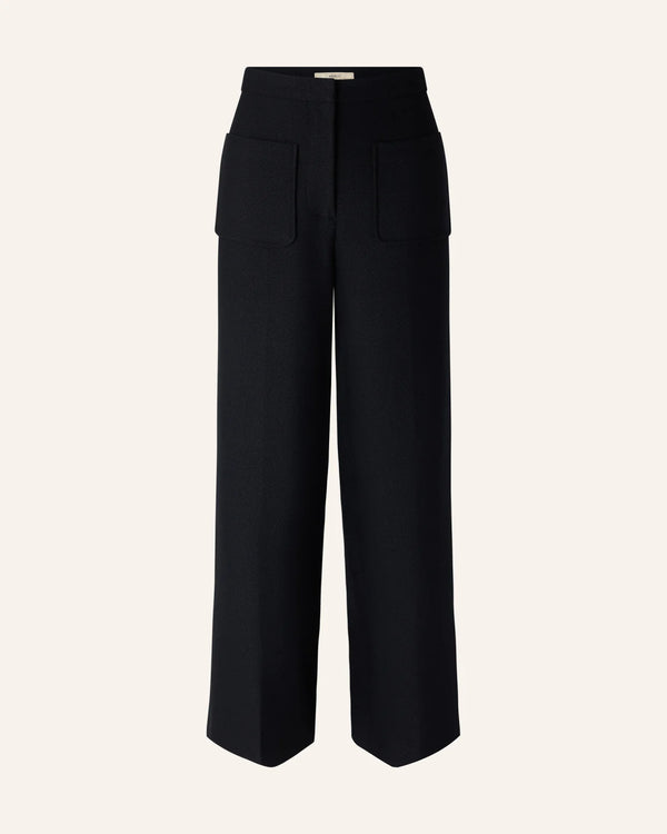 Sessun Pantalon ALBERWOOL Black — Sessun