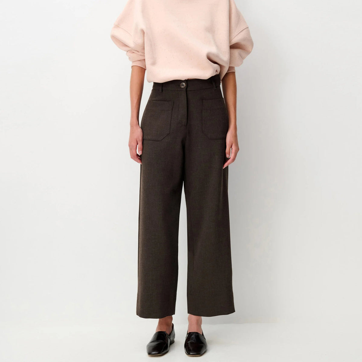 Sessun Pantalon Hudkin Dark Stone