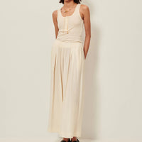 Sessun Pantalon Isla minima Ecume