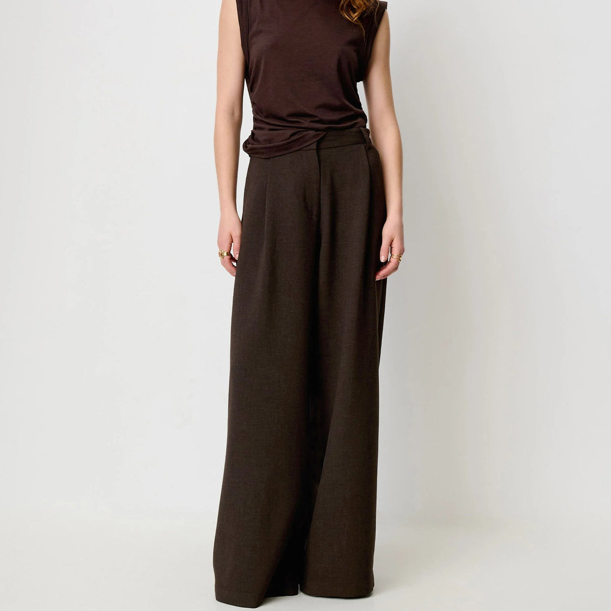 Sessun Pantalon Provenco Dark Stone