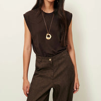 Sessun T-shirt Deedoo Espresso