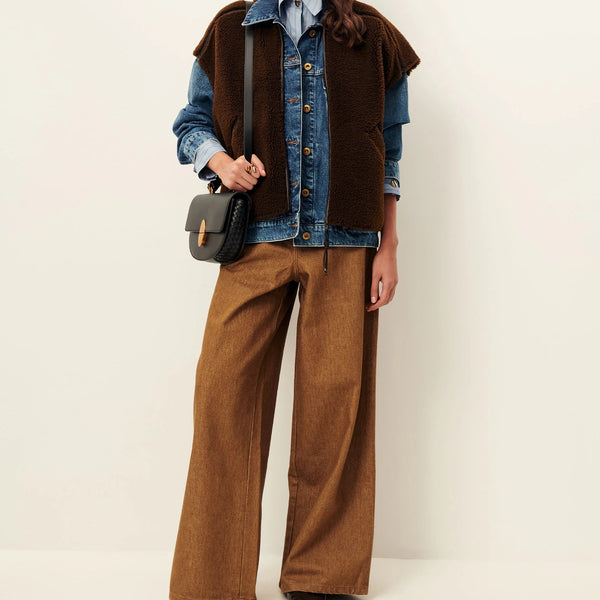 Sessun Veste sans manches MOUNTY Dark Earth